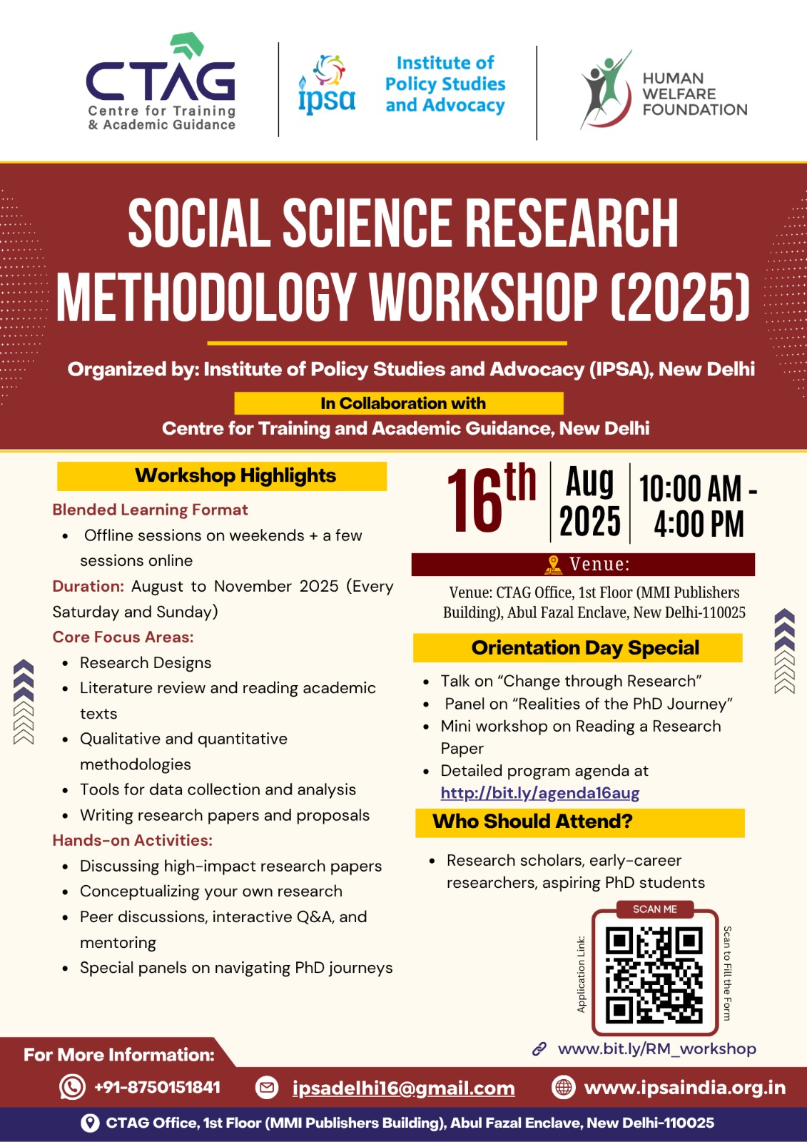 Social Science Research Methodology Workshop 2025
