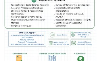 Social Science Research Methodology Certificate Programme